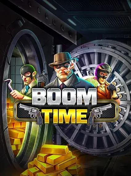 Decorative casino game artwork for EmberBet: Boom Time