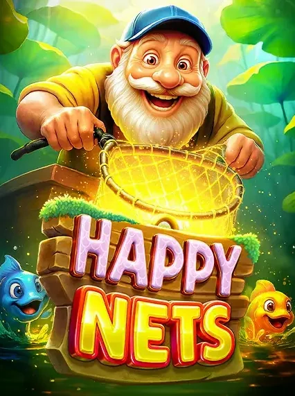 Decorative casino game artwork for EmberBet: Happy Nets
