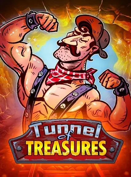 Decorative casino game artwork for EmberBet: Tunnel Of Treasures